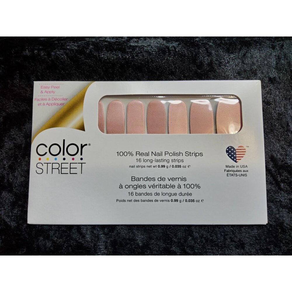 Color Street 100% Nail Polish Strips - New "at the plaza" New